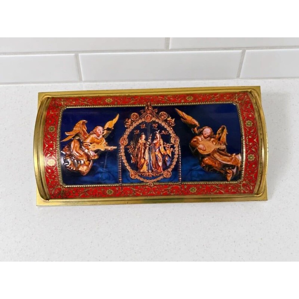 E. Otto Schmidt Vintage German Lebkuchen/Biscuit Tin Chest – Nürnberg St. Lorenz
